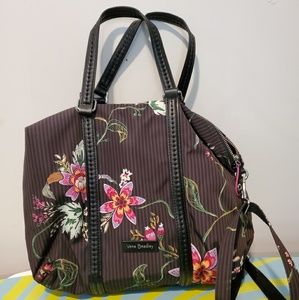 Vera Bradley small tote with crossbody strap